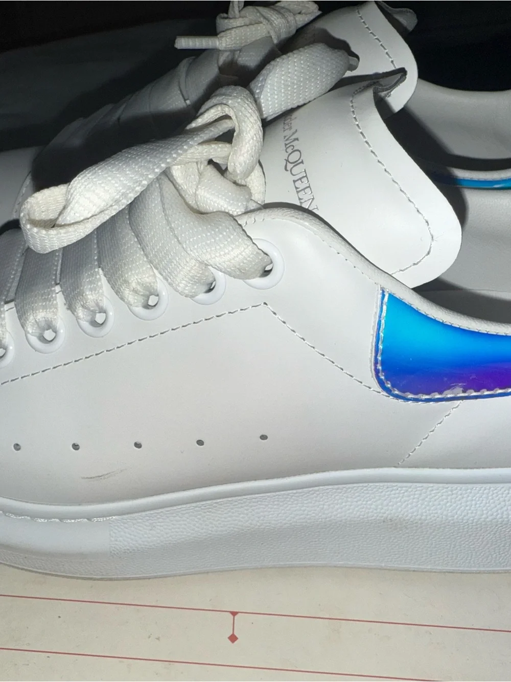 Alexander McQueen sleek white